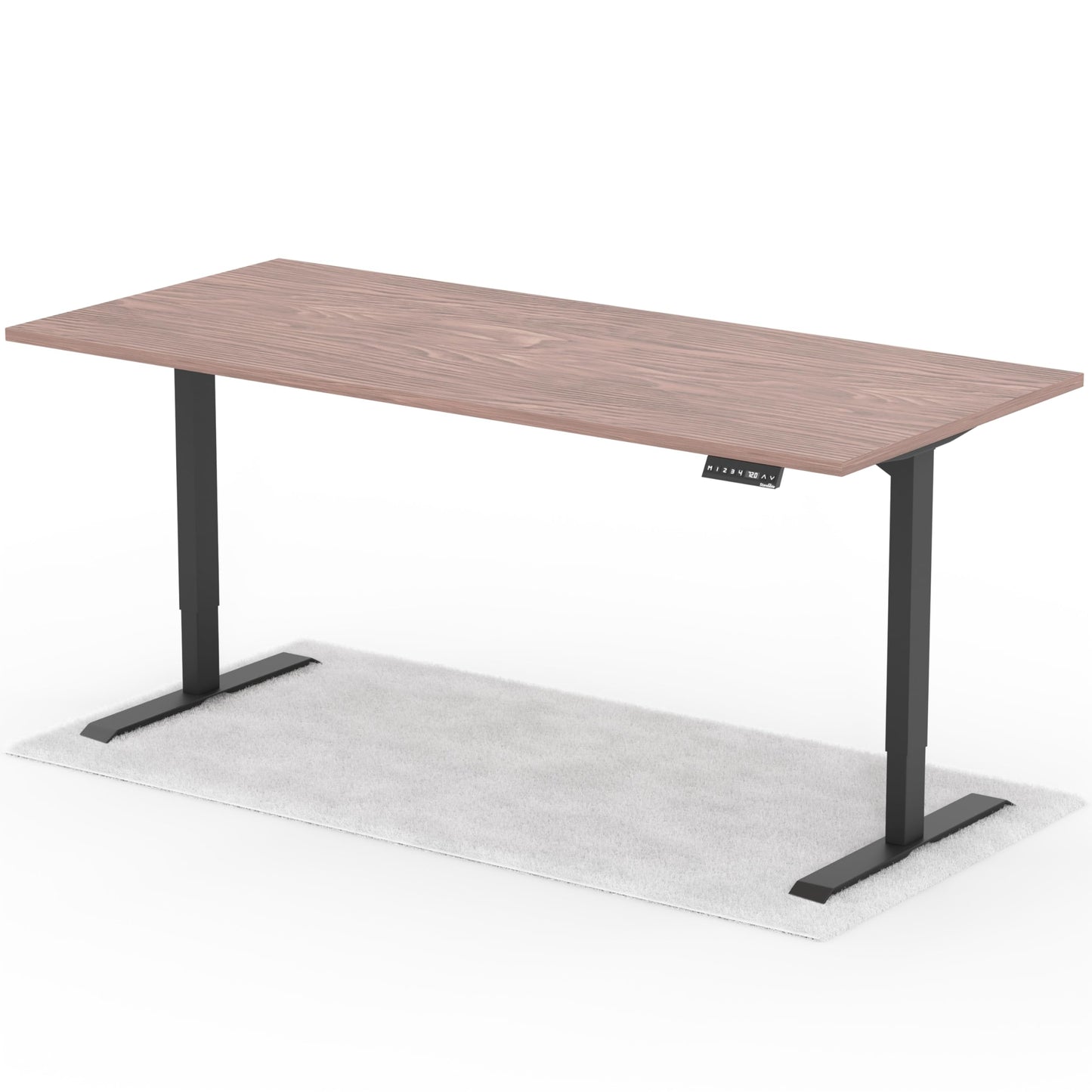 Standable Desk 200x90 cm, Elektrisch höhenverstellbar (70-120 cm), 4 Speicherstufen, Ergonomisch
